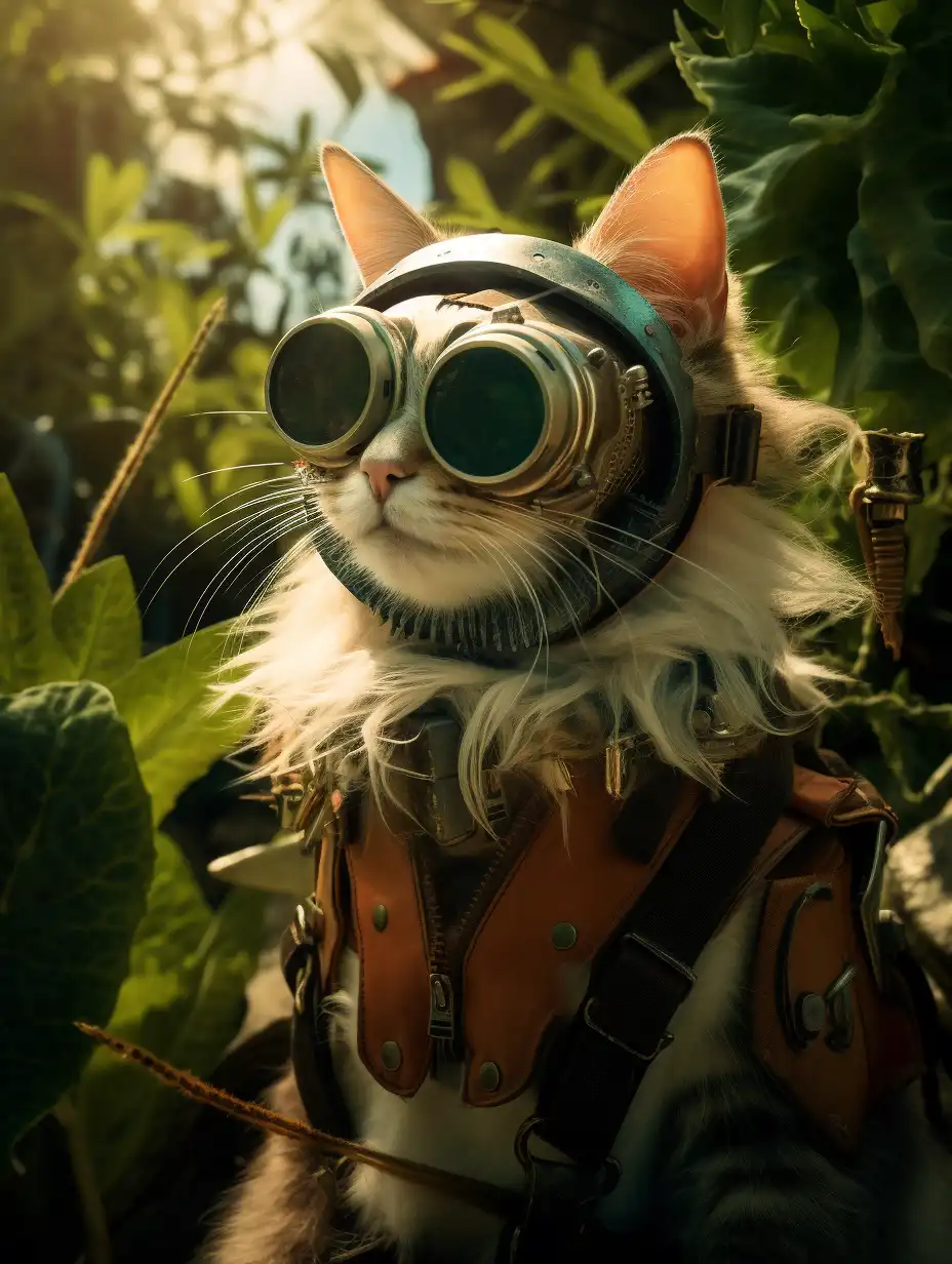 Junger Mann in der Zukunft